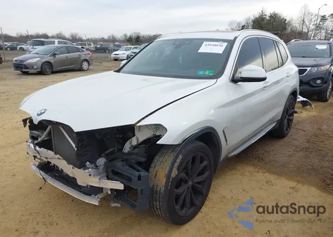 2019 BMW X3 Sdrive30I from USA, damaged, VIN 5UXTR7C55KLF29448